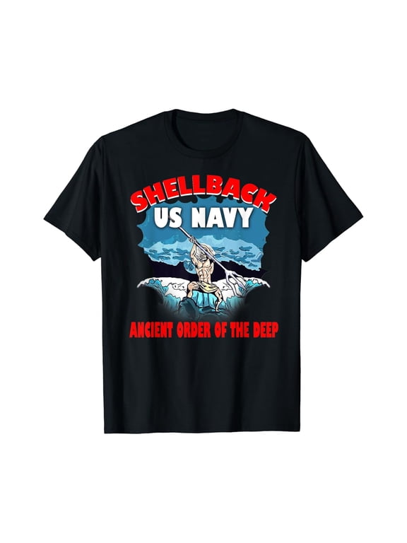Military Shellback Sailor Crewman Nautical T-Shirt