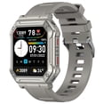 thumbnail image 1 of TIGRADE 1.91-inch Men's Smartwatch with 100+ Sport Modes, Call Answer/Dial/IP68 Water Resistant, Men's Good Gift and Fits for Android and Iphone, GREY, 1 of 8
