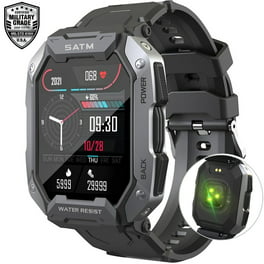  Amazfit T-Rex 2 Smart Watch for Men, Dual-Band & 6 Satellite  Positioning, 24-Day Battery Life, Ultra-Low Temperature Operation, Rugged  Outdoor GPS Military Watch, Green (Renewed) : Electronics