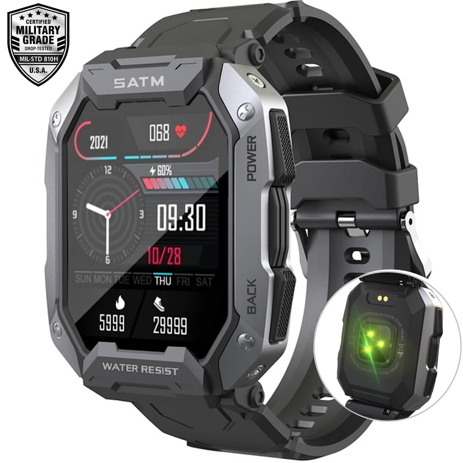 Rugged smartwatch android hotsell