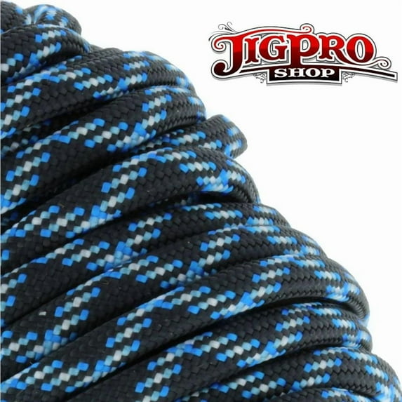 Military Spec 550lb Type III Parcord 100' Lightning by Jig Pro Shop - Made in the USA