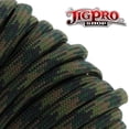 thumbnail image 1 of Military Spec 550lb Type III Parcord 100' Woodland Camo by Jig Pro Shop - Made in the USA, 1 of 1