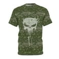 thumbnail image 1 of Military Style Camo Skull T-shirt - Jungle Camo, 1 of 7