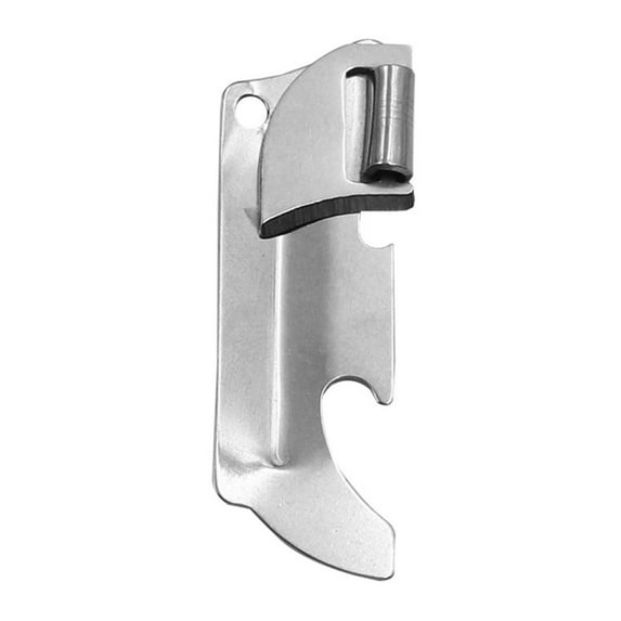 Military Style Can Opener,Stainless Steel Camping Can Opener Military Can Openers Portable Can Opener for Travel, Camping I3E0