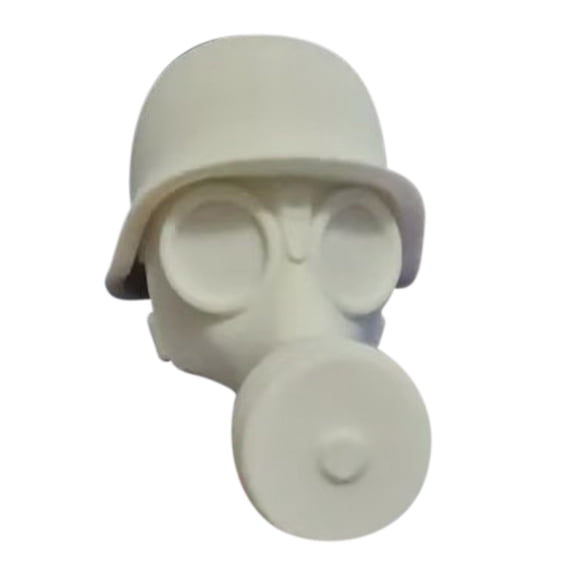 Military-Style Gas Mask Beer Bottle Cap, Unique Gift for Beer Lovers, Durable Plastic Design, Hot-Selling Accessory for Parties and Home Enjoyment