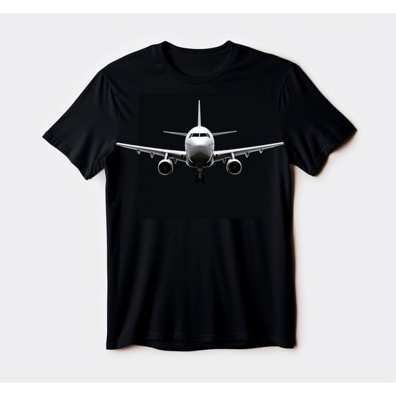 Military Style Helicopter T-Shirt Men's Cotton Crew Neck Tee
