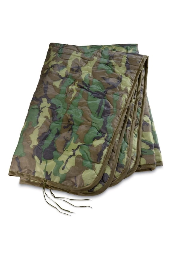 Woobie Military Style Woodland Camo, Poncho Liner Blanket