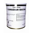 thumbnail image 1 of Pack of 1 Can) Military Surplus Freeze Dried Canadian Bacon #10 Can 50-60 Slices / Can Emergency Camping Food ✅, 1 of 4