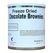 Military Surplus Freeze Dried Long Shelf Life Emergency Food Ration Chocolate Brownies #10/42oz/Can- 1 Can