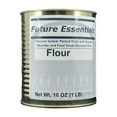 thumbnail image 1 of Future Essentials All Purpose White Flour | 100% Natural Whole Grain | Non GMO | Long Term Storage Shelf Stable | Emergency Survival Food Supply, Camping & Backpacking (#2.5 size) 1 Can, 1 of 7
