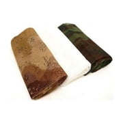 Military Surplus Individual Camo Nylon Polyester Netting, Woodland