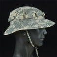 thumbnail image 1 of Military Tactical Boonie Hats Hunting Sun Fishing Hat Outdoor Camouflage Bobble Cap Hiking Fisherman Sniper Ghillie Bucket Hats Camo Boonie Hat Bucket Hat Military Hat, 1 of 8