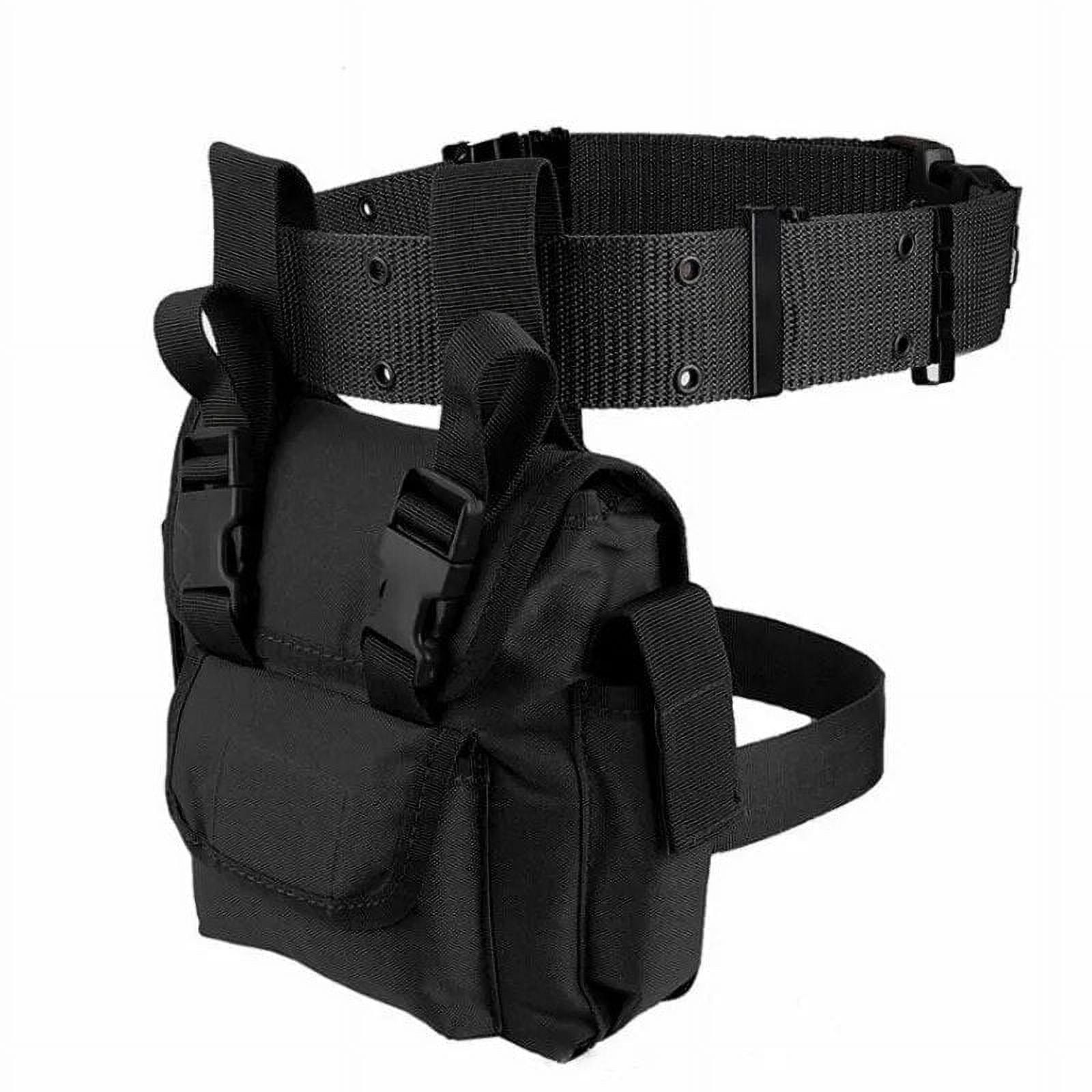 Military Tactical Drop Leg Bag Tool Fanny Thigh Pack Hunting Bag Waist