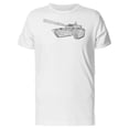 thumbnail image 1 of Military Tank In 3D Structure Tee Men's -Image by Shutterstock, 1 of 2