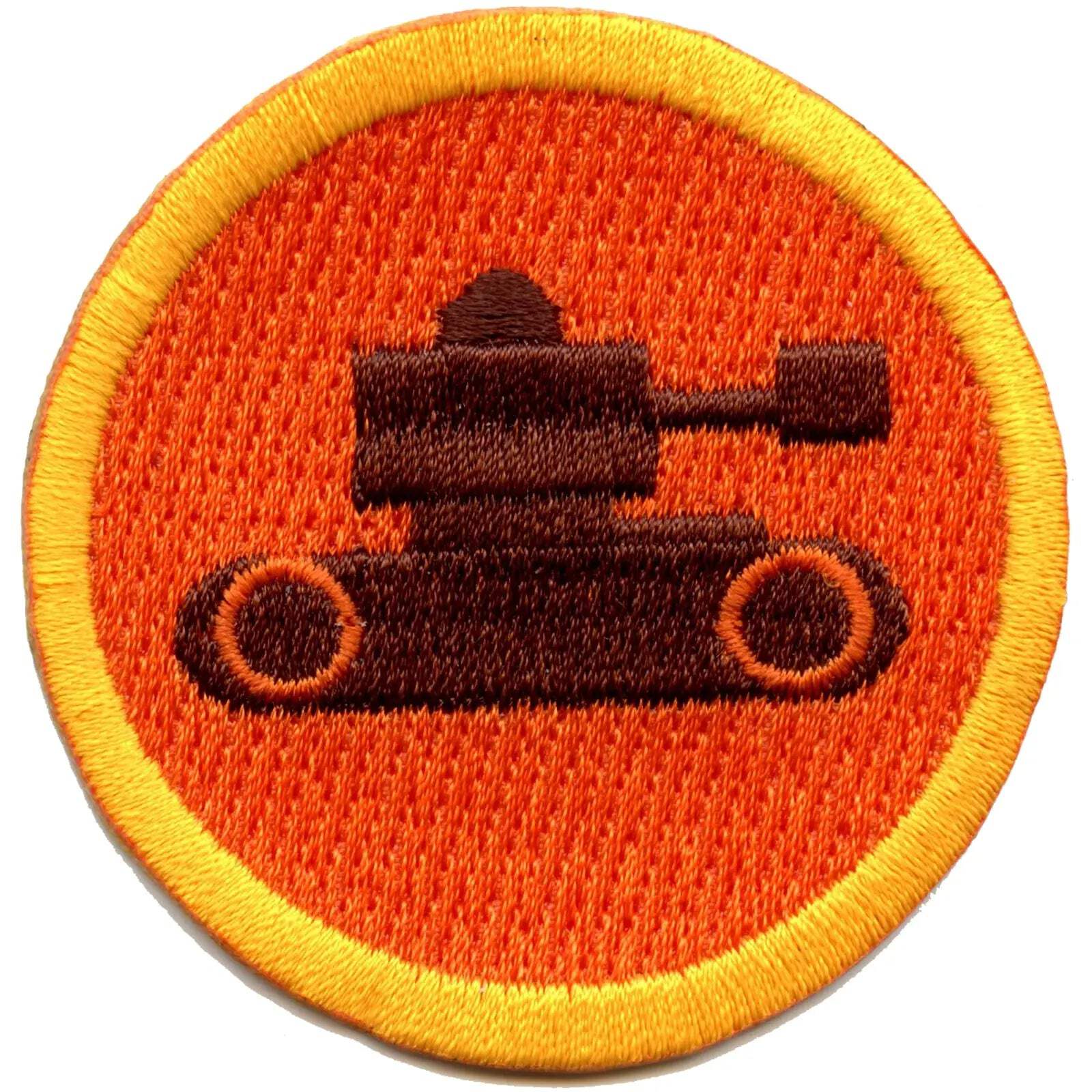 Military Tank Strategy Merit Badge Embroidered Iron-on Patch - Walmart.com