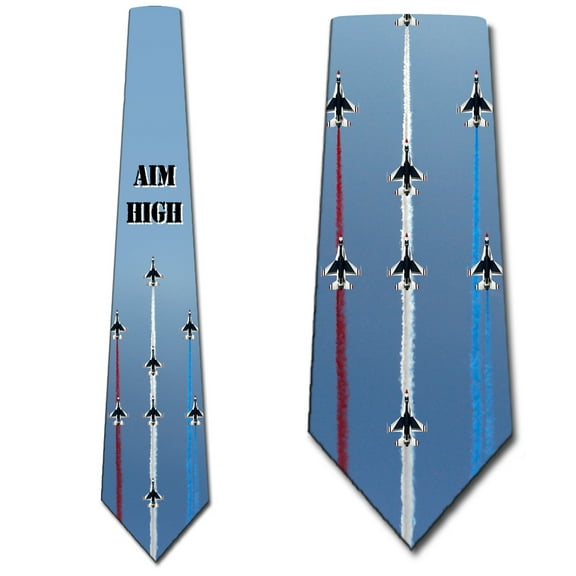 Military Ties Mens US Air Force Necktie by Three Rooker