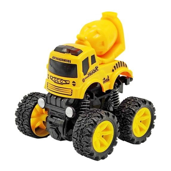 Military Toy Car, Mini Pull Back Car, Year's Day Gift Fire Engineering Toy Vehicle, Plastic Durable Material, 9x9x8.5cm Compact Size, Moving forward Action, Single Piece Package