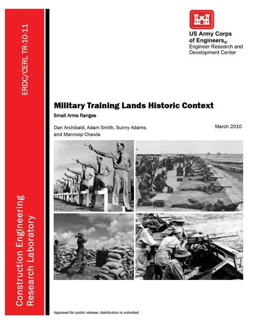 Military Training Lands Historic Context: Small Arms Ranges (Paperback)