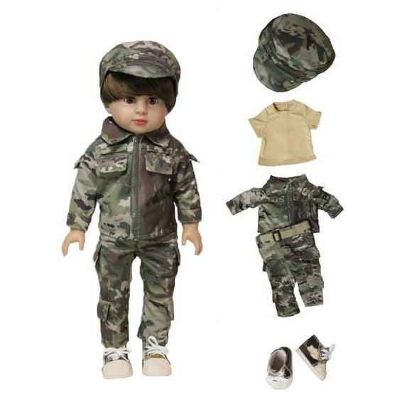 Military Uniform for 18inch Dolls | American Fashion World