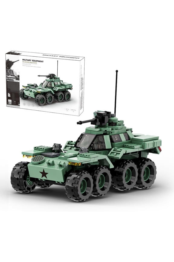 Military Vehicle Building Blocks Sets,Armored Model Brick Set Highly Detailed Set for Military Enthusiast, (The Lockheed XM808 Twister)