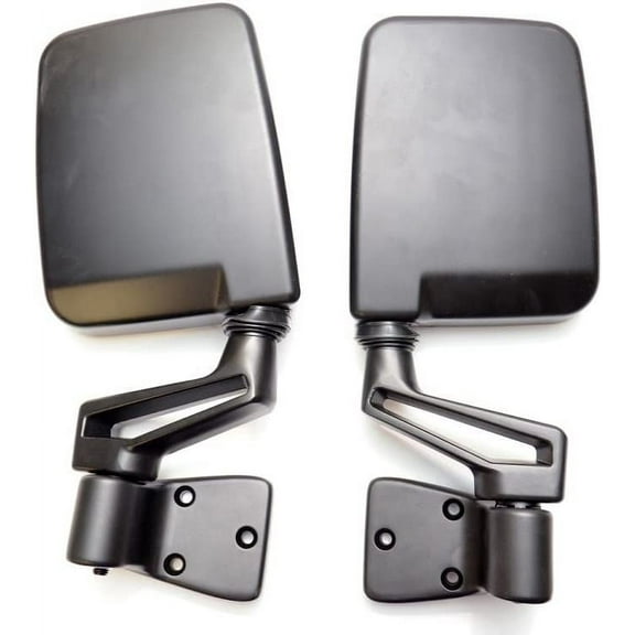 Military Vehicle Mirrors - Set Of 2 - fits Humvee, M998, H1, Hmmwv, X-doors, Hummer, M1038