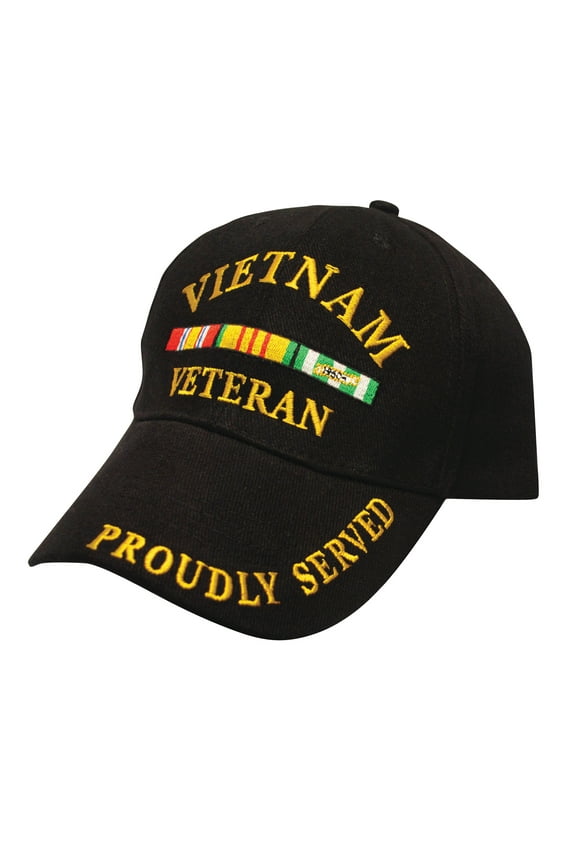 Military Veteran Proudly Served In Vietnam War Baseball Style Hat Cap