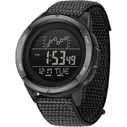 Military Watches for Men Tactical Digital Sport Watch Waterproof Army Outdoor Nylon Strap Electronic Mens Watch LED Luminous Alarm Stopwatch Relojes para Hombres