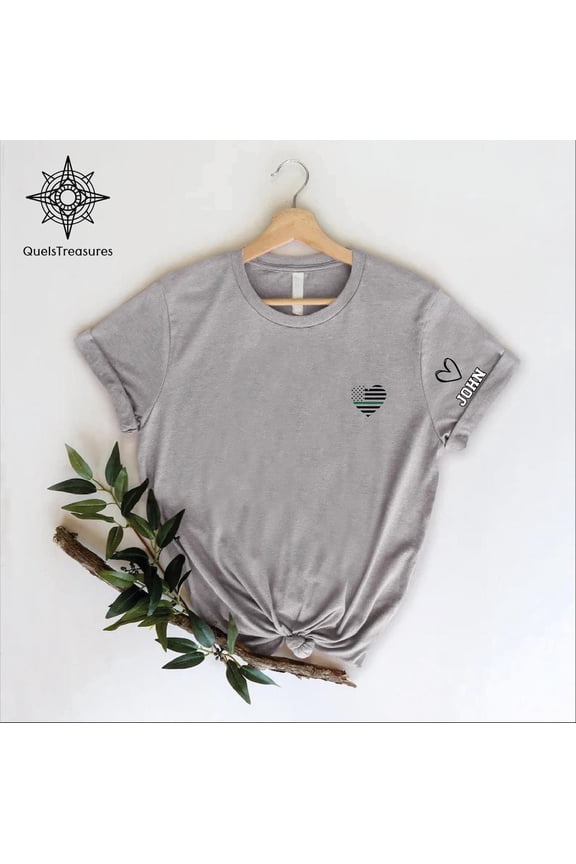 Military Wife Personalized T-Shirt, Custom Army Wife Shirt, Proud Army Wives Tee, Military Mom Gift, Sailor Wife Gift, Custom Army Mom Shirt