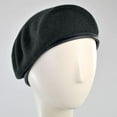 thumbnail image 1 of Military Wool Beret - 7.875 - Black, 1 of 1