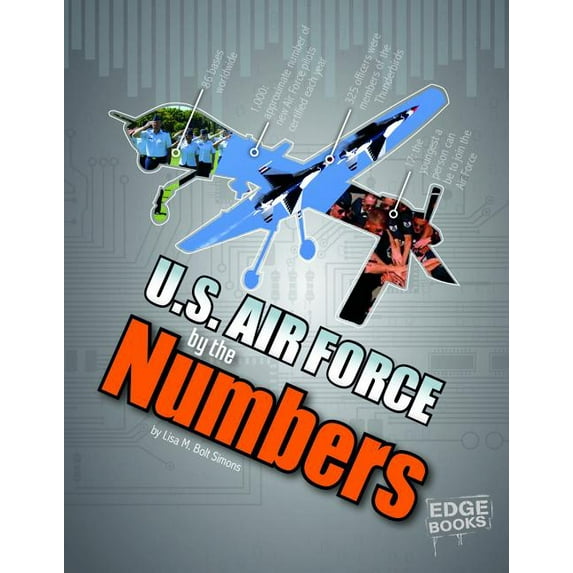 Military by the Numbers: U.S. Air Force by the Numbers (Paperback)