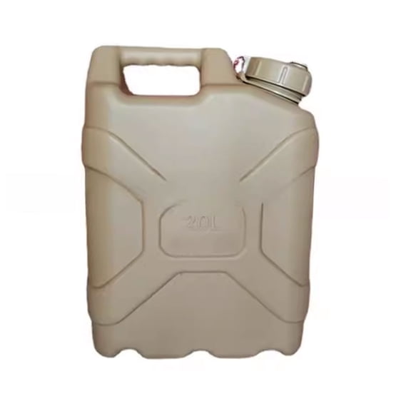 Militarys 20L Water Container Leak Proof Heavy Dutys HDPE for Camping Emergencies Outdoor Use