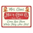 thumbnail image 1 of Milk And Cookie Co Metal Sign Size: 8 x 12 Inch, 1 of 4