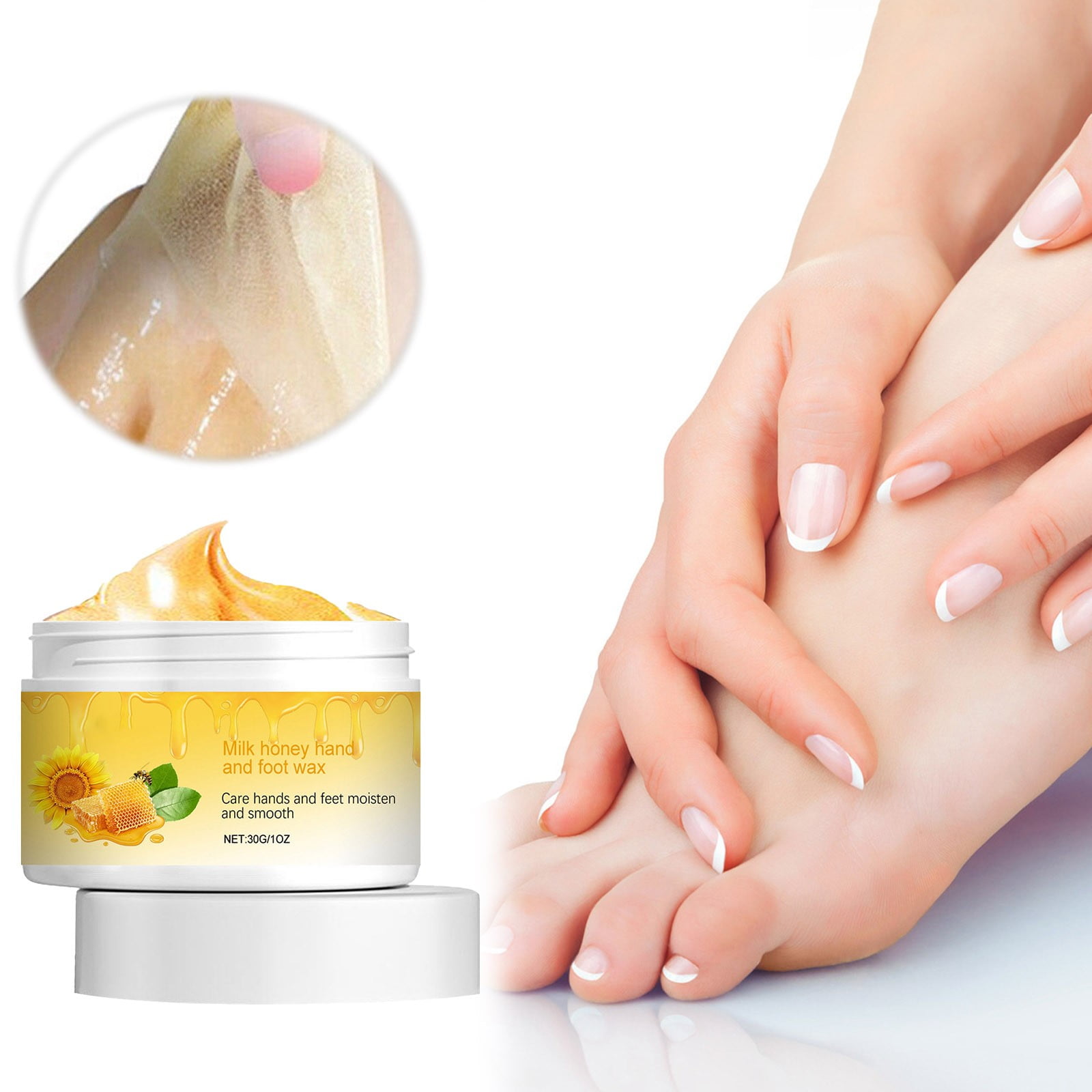 Milk And Tear Off Hand And Foot Gently Cleans Dead Skin Moisturizing