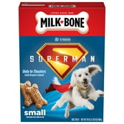 Milk Bone Original Dog Biscuits, Small Dog Treats, Limited Edition Superman Movie Box, 24 oz