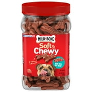Milk Bone Soft & Chewy Dog Treats Made With Real Bacon, 25 oz Canister