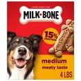 thumbnail image 1 of Milk Bone Crunchy Medium Dog Treats, 4 Lb. Box, Original Beef Flavor, 1 of 13