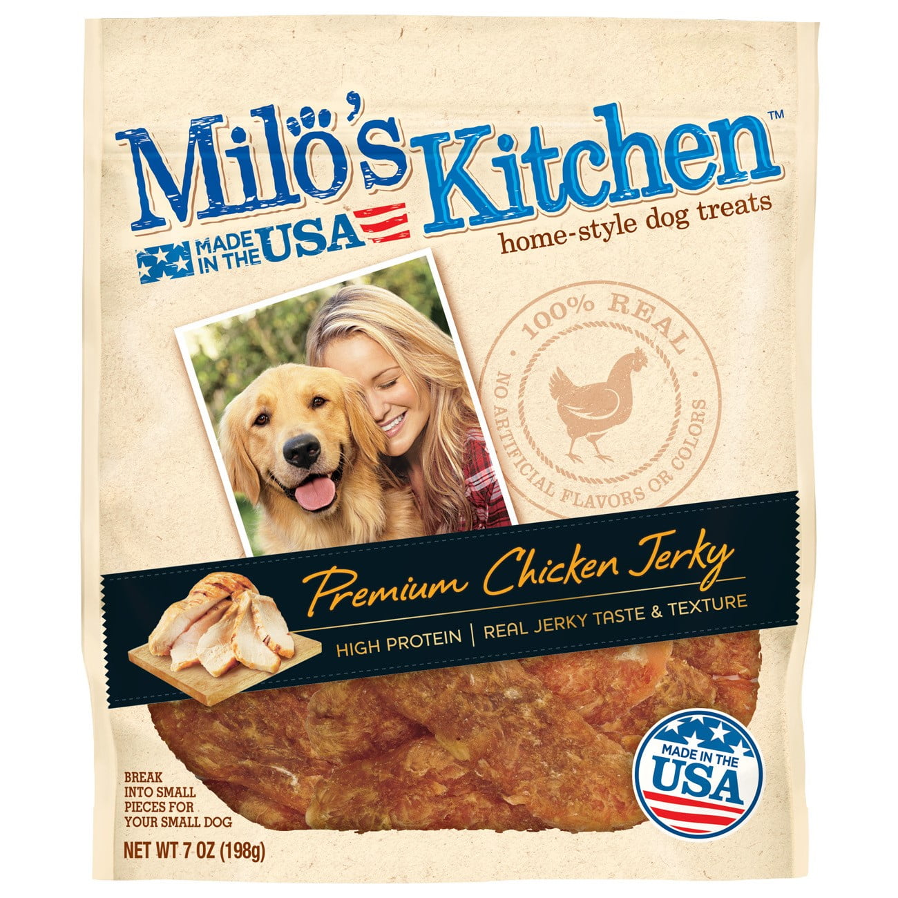 MilkBone Chewy Beef & Filet Mignon Snacks and Milo's Kitchen Premium