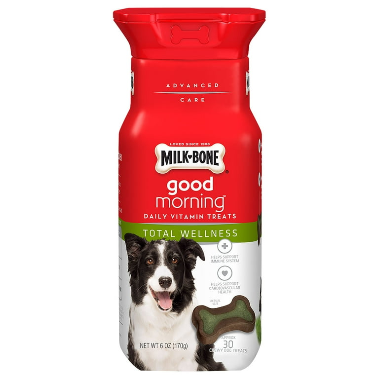 Milk-Bone Good Morning Daily Total Wellness Vitamin Dog Treats Milk-Bone Good Morning Daily Total Wellness Vitamin Dog Treats