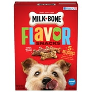 Milk Bone Flavor Snacks Small Dog Biscuits, Flavored Crunchy Dog Treats, 24 oz