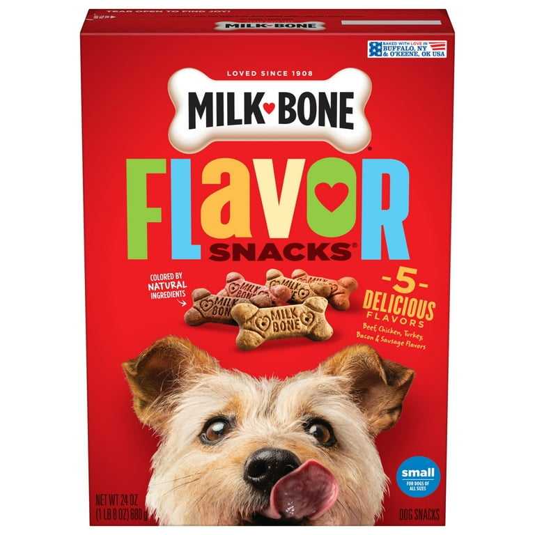 Small Sized Dog Biscuits, Bacon; Beef; Chicken; Sausage; Turkey, 24 oz Small Sized Dog Biscuits, Bacon; Beef; Chicken; Sausage; Turkey, 24 oz