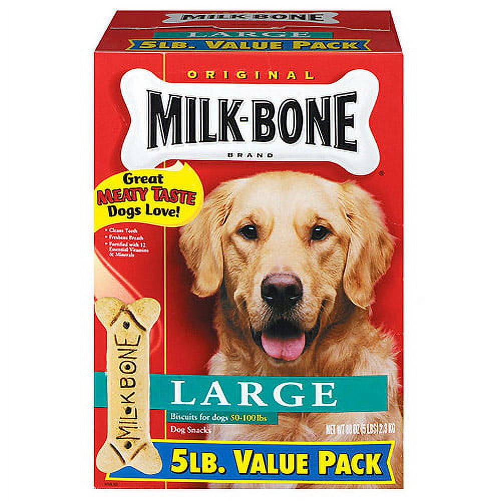 Milk Bone Large Biscuit Dog Treats 15 Lb. Walmart