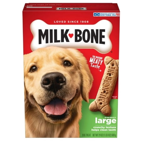 Milk-Bone Large Biscuits for Dogs 24 oz (Pack of 4)