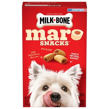 Milk Bone MaroSnacks Small Dog Treats With Bone Marrow, 15 ozs