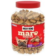 Milk Bone MaroSnacks Bacon Flavor Small Dog Treats With Bone Marrow, 40 ozs