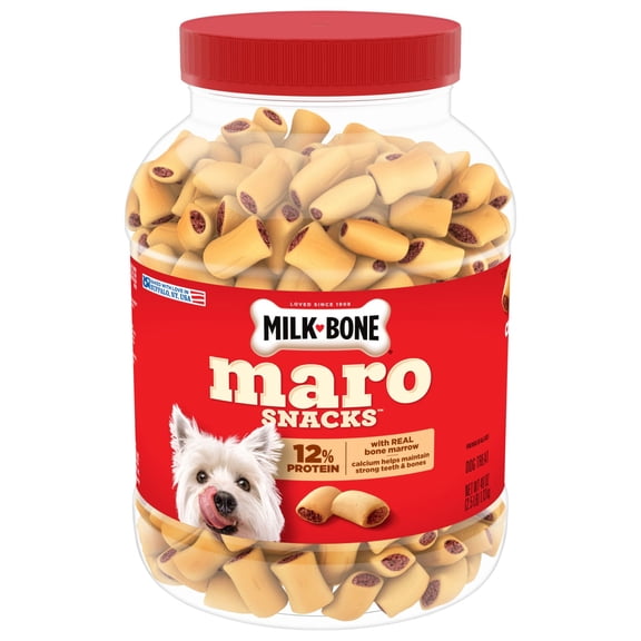Milk Bone MaroSnacks Small Dog Treats With Bone Marrow, 40 ozs