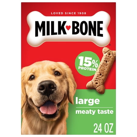 Milk Bone Original Biscuits, Large Dog Treats, 24 oz