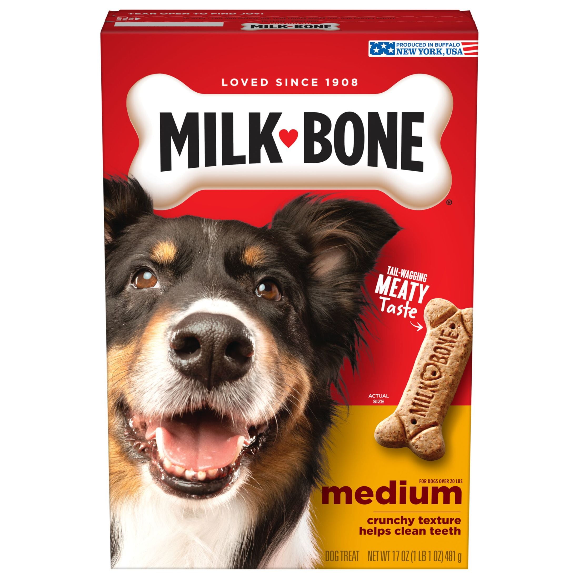 Milk-Bone Original Medium Crunchy Dog Treats, 17-Ounces