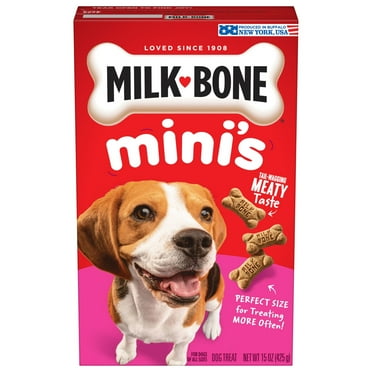 Milk Bone Mini’s Original Biscuits, Mini Dog Treats, 15 oz