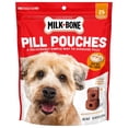 thumbnail image 1 of Milk Bone Pill Pouches Dog Treats With Real Chicken, 25 Count Bag, 1 of 12
