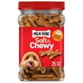 thumbnail image 1 of Milk Bone Soft & Chewy Dog Treats, Made with Real Chicken, 25 oz Canister, 1 of 12